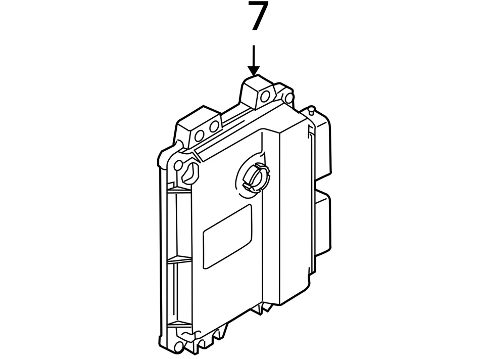 Engine ECM Electronic Control Module 2.0L Fits 11-12 SX4 1851288 Foto 4 de 4