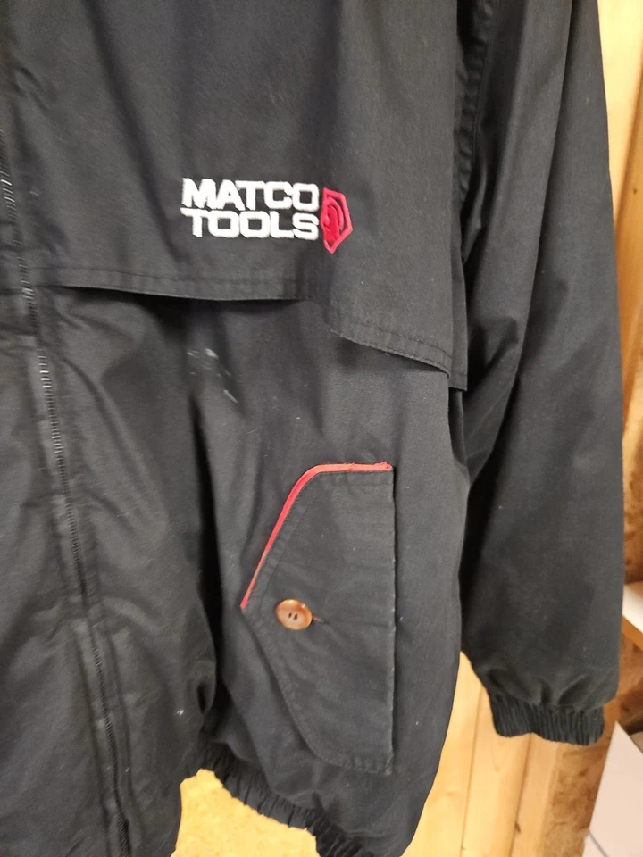 Matco Tools Black XL Zip Up Jacket Coat  - Image 2 of 4