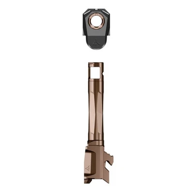 Radian Afterburner & Ramjet Micro Comp & Match Barrel Fits Glock 43X Bronze