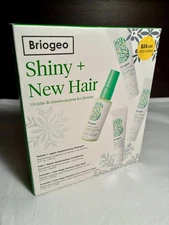 NEW! Briogeo Superfoods Shiny + New Hair shampoo conditioner mask detangler