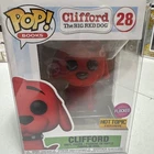 Funko Pop! Vinyl: Clifford the Big Red Dog -(Flocked) - Hot Topic (Exclusive