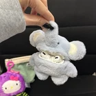 Plush Blue Elephant Case for Apple AirPods Compatible Multiple Earbuds Models