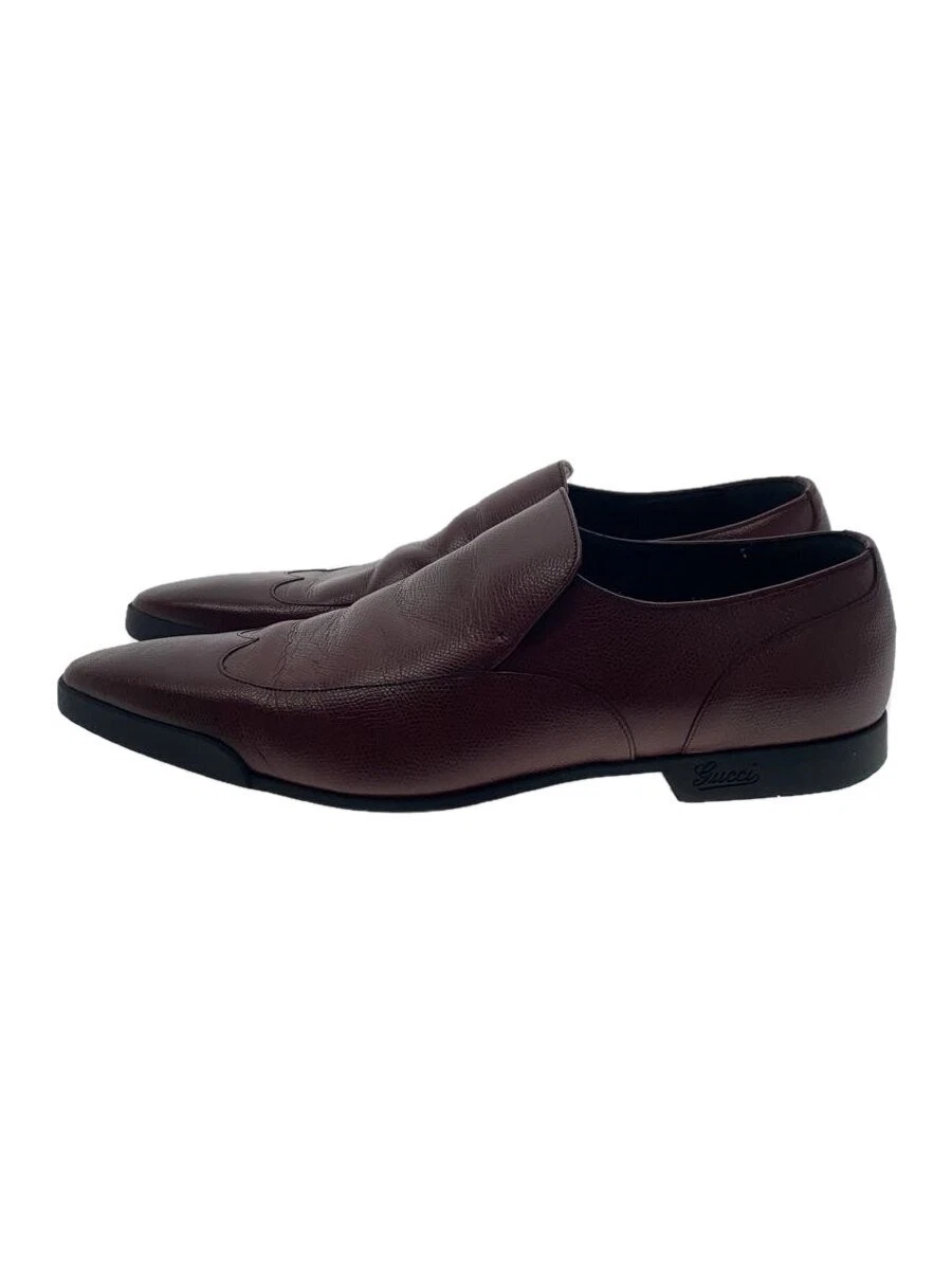 Chaussures habillées Gucci 42 cuir bordeaux classique occasion