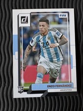 2022-23 Panini Donruss Enzo Fernandez Rookie Card #66 (RC) Argentina. rookie card picture