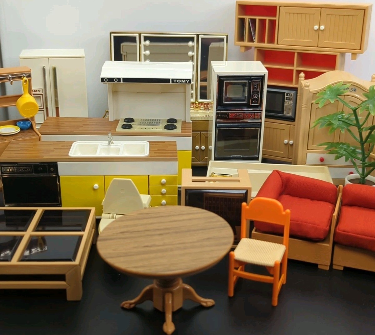 Vintage TOMY Dollhouse Furniture Pick Choose