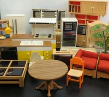 Vintage TOMY Dollhouse Furniture - Pick & Choose