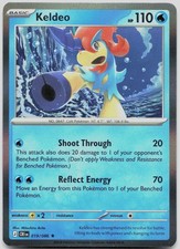 Keldeo 019/086 Rare Chaos Rising Pokemon Holo Near Mint
