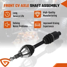 Front Complete CV Axle Shaft Assembly for 2012 2013 2014-2018 Dodge Ram 1500 4WD