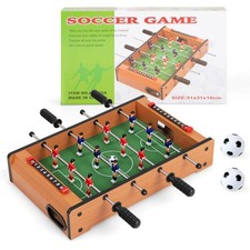 Goplus 20" Mini Foosball Table Soccer Game, 2 Balls, Score Keeper
