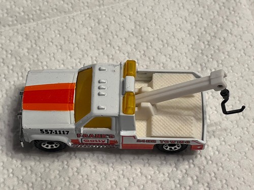 Matchbox Superfast #21 White GMC Wrecker "Frank's Getty" - Picture 6 of 7