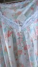 nwt Eileen west women's xl 100% woven cotton long length nightgown summer print — photo 4