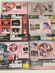 Sakura War series SEGA SATURN Japanese Game Lot of 6