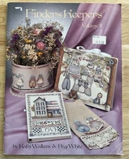 "Finders Keepers Vol. 2" ©1989 Vinking Folk Art Painting Pattern Book 39 Pages