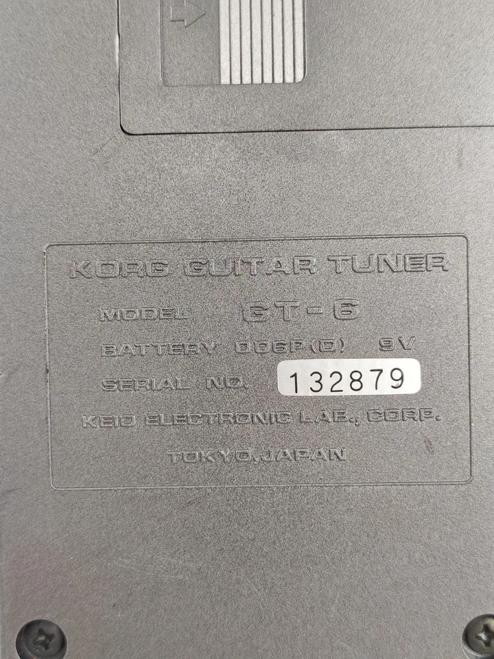 Korg GT-6 Vintage Guitar Tuner - Made in Japan - image 3 of 4