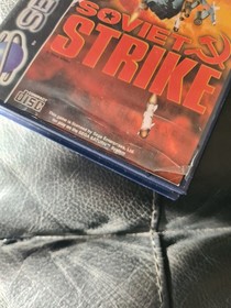Soviet Strike - Sega Saturn Supplied In Original Case With Manual