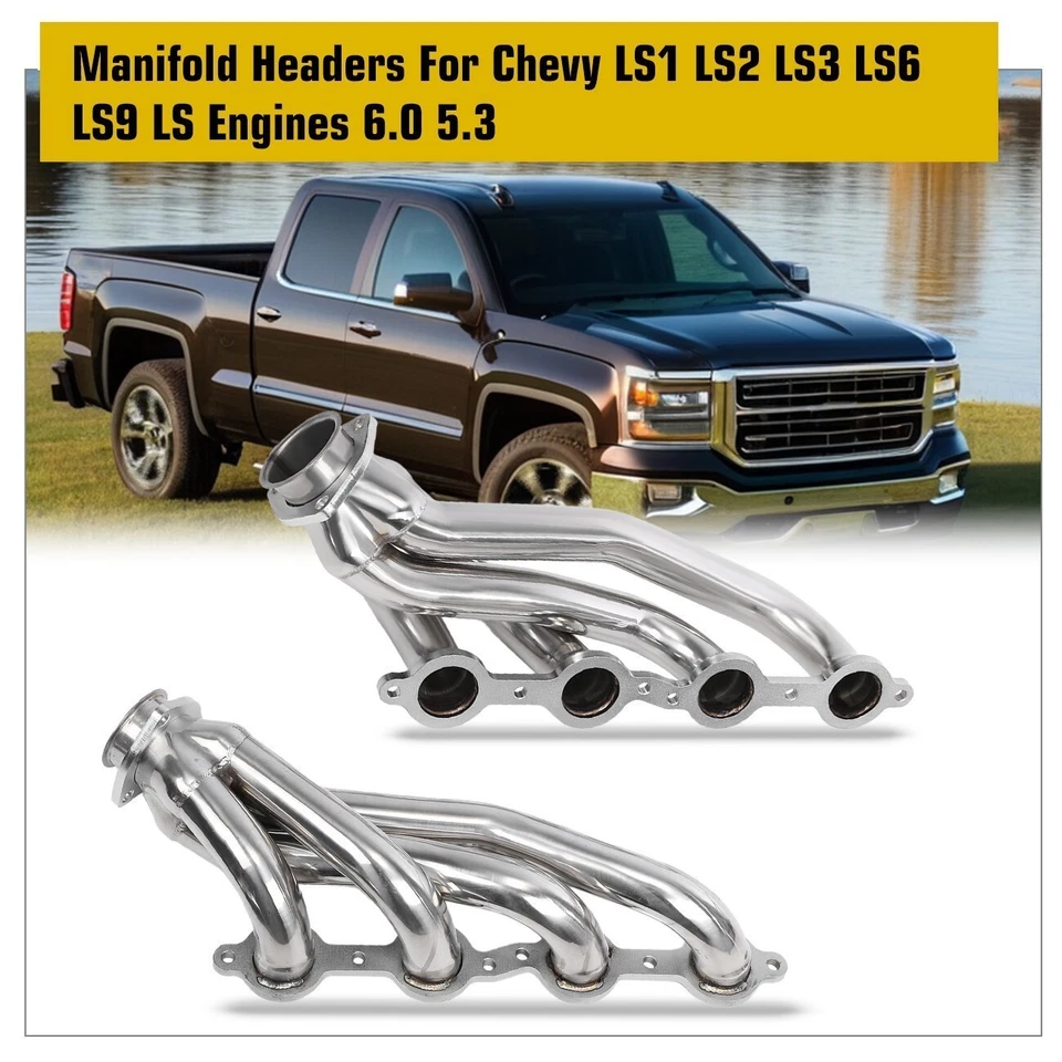 Cabezales intercambiables de conversión para camión y SUV LS1 LS2 LS3 LS6 GMC Jimmy para LS Swap S10 Foto 2 de 4