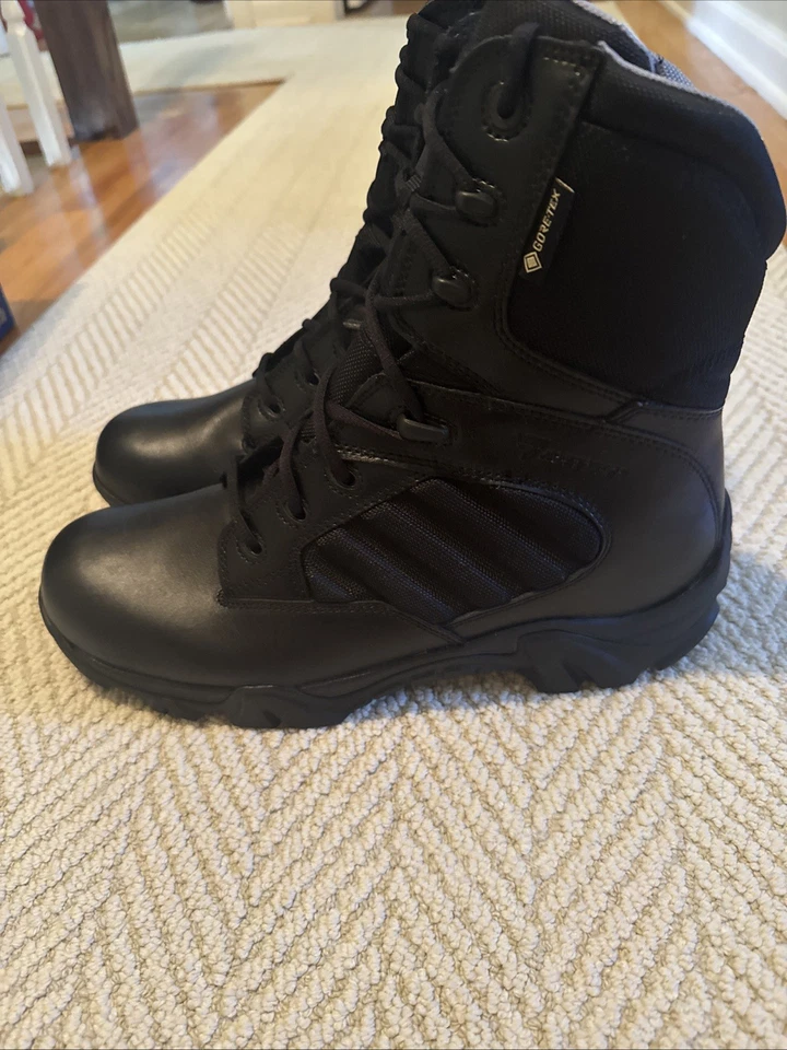 Botas Bates Tactical Sport Negras EE. UU. Para hombres Talla 12 Cremallera Lateral 8 Pulgadas Ligeras Foto 2 de 4