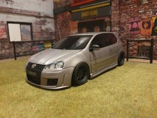 Vw Golf V GTi Zender Tuners 1/18 modified tuning conversion umbau Norev + boîte