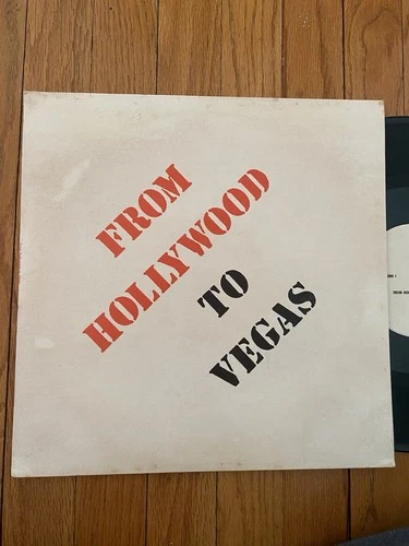 ELVIS PRESLEY ELVIS FROM HOLLYWOOD TO VEGAS NM LP MORE ELVIS LPS FREE SHIP