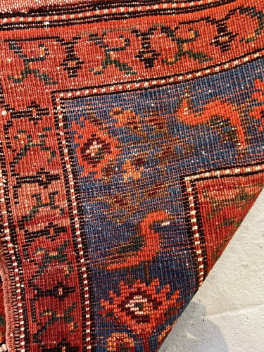 VINTAGE ANTIKER ARMENISCHER VOGEL KAZAK 4,4x11,2 professionell gewaschen - Bild 8 von 8