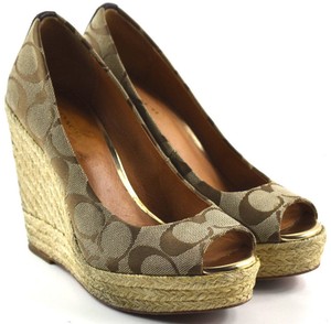 coach espadrilles wedge