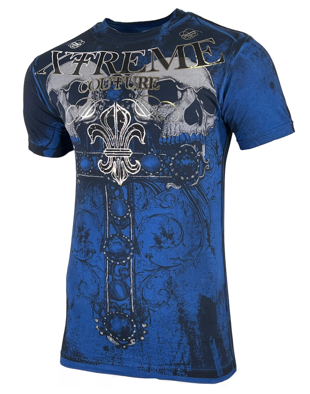 Xtreme Couture By Affliction Men's T-Shirt GRAVE MAKER Skull Cross S-5XL
Opens in a new window or ta