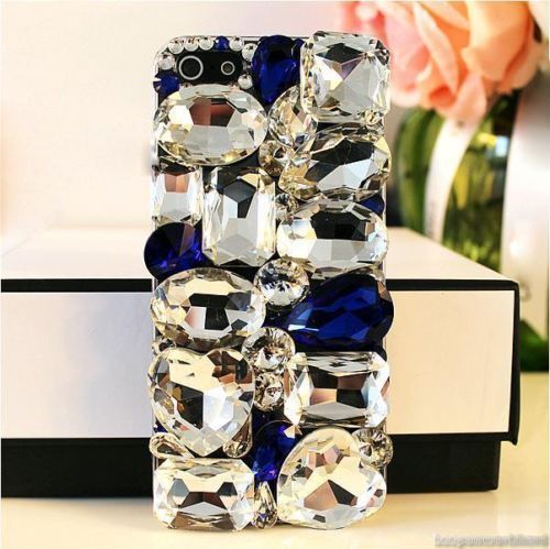 Luxus Bling Kristall Strass Diamant Back Case für iPhone 16 15 14 13 Pro Max - Bild 5 von 9