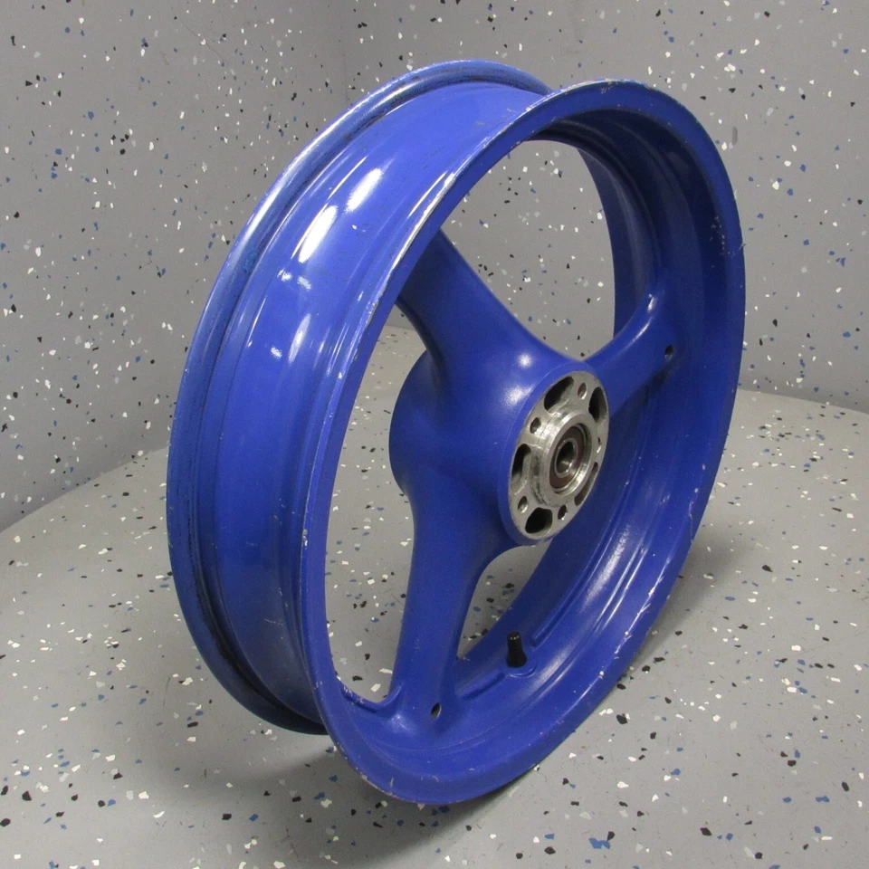 GSXR750 1991 OEM rueda delantera 88-93 GSXR 750 ¡recta! Llanta 89-94 GSXR1100 1100 Foto 2 de 4