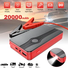 Car Battery Charger Jump Starter Booster Jumper Box Power Bank Durable Portable