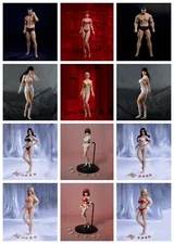 1/12 Scale Male/Female Action Figure Model 6inch Super Seamless Flexible Body
