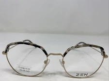 Zen Eyeglasses Frame 21063 05 Carol 52-19-142 Black Tortoise/Gold Full Rim &375