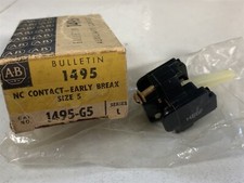 NOS IN BOX ALLEN BRADLEY 1495-G5 1495G5 Series L Size 5 600V Contact Block P9