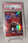 2020 Rookies and Stars Great American Heroes Tom Brady #GAH3 Red Prizm /75 PSA 9