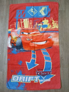 Détails Sur Grande Serviette De Bain Ou Piscine Enfant Cars Disney Bon état