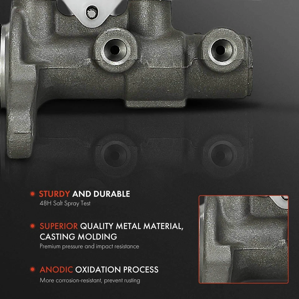 Brake Master Cylinder with Reservoir & Hose for Honda Civic 2012-2015 Acura ILX - Image 2 of 4