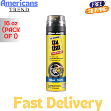 Fix-a-flat Aerosol Tire Repair And Inflator Eco-friendly Formula 16 Oz Yellow