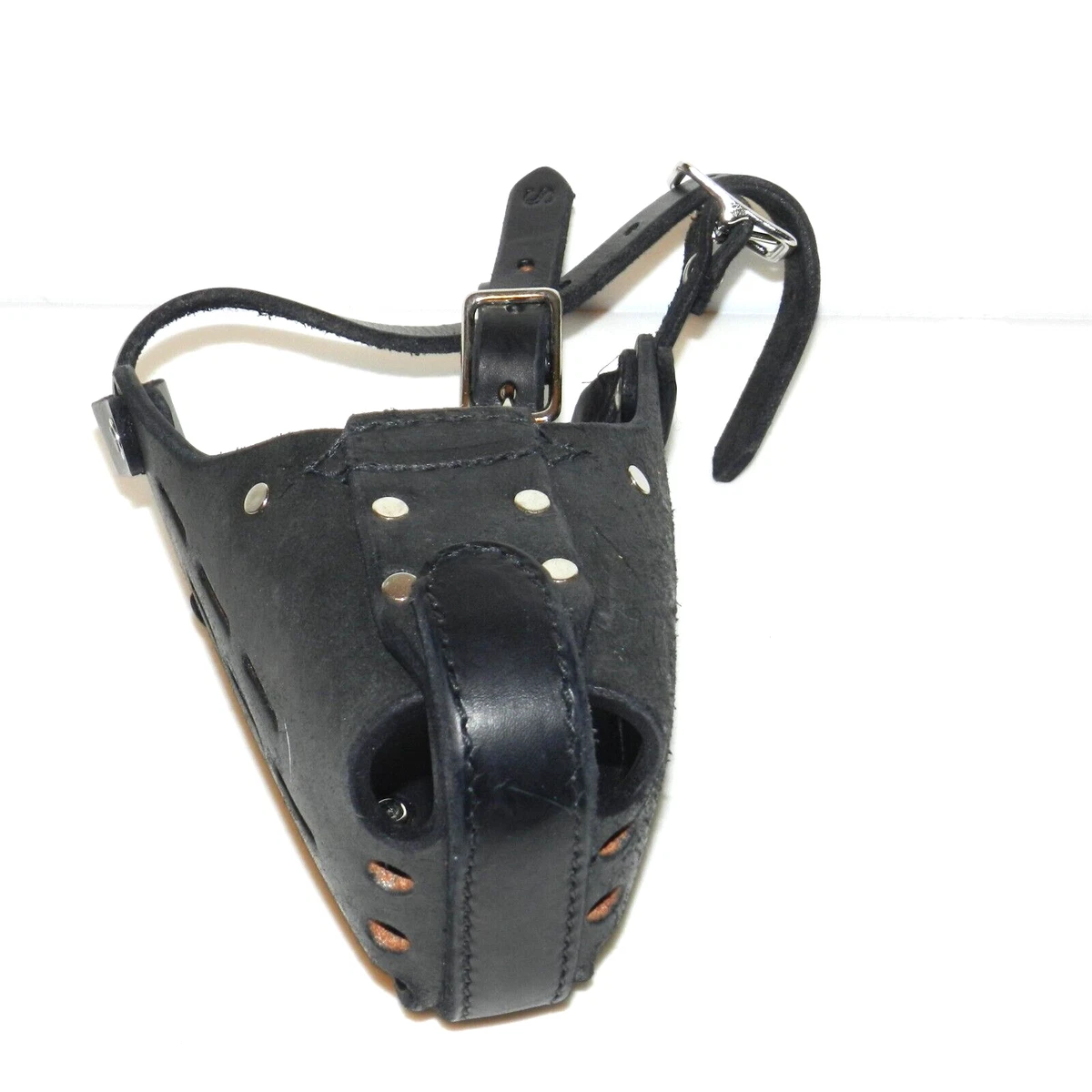 RedLine K9 Standard Leather Dog Muzzle Size S eBay