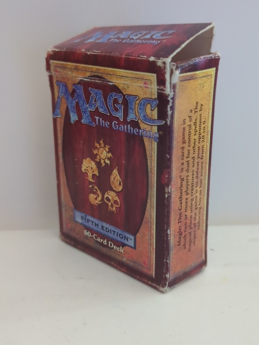 【未開封】Magic the gathering 1box MTG - Magic: the Gathering - Fifth 5th Edition - Starter Deck