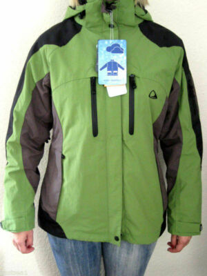 Skag Damen Jacke Outdoor Doppeljacke in Jacke Lisa green