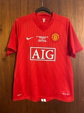 Manchester United 2008 #20 Solskjaer testimonial shirt M