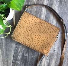 bueno purses ostrich