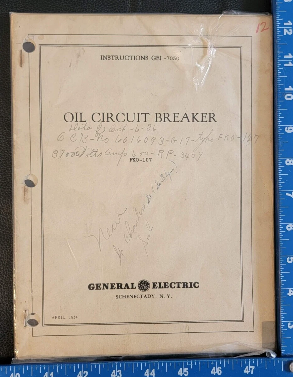 General Heavy Equipment Manuals & Books for GE for sale | eBay