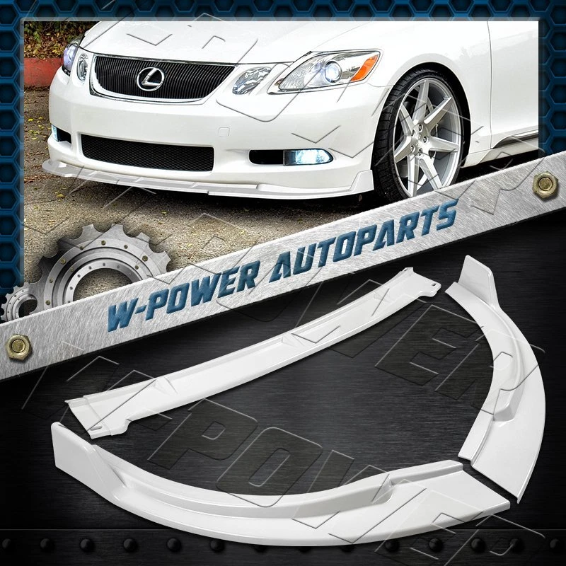 Painted White For 2006 2007 Lexus GS300 GS350 STP Style Front