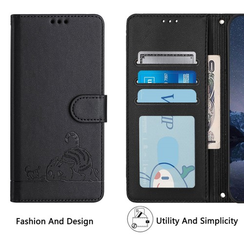 For T-Mobile Revvl 7 Pro Cute Pattern RFID Blocking Slots Crossbody Wallet Case - Picture 9 of 85