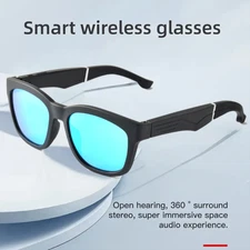 Smart Bluetooth Glasses Open-Ear Stereo  Audio Glasses for Phone Calls and Music