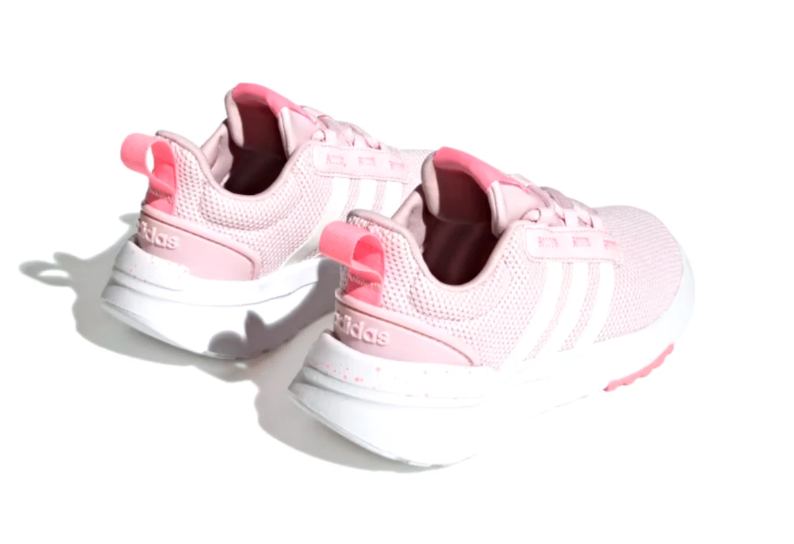 Scarpe Adidas Originals Racer TR21K bambini rosa chiaro rosa trave taglia 7 NUOVE NUOVE CON ETICHETTE