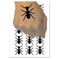 Ant Bug Temporary Tattoo Water Resistant Fake Body Art Set