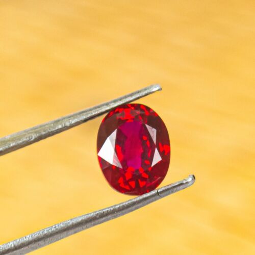 3.0 Ct Certified Natural Red Ruby Madagascar Top Quality Loose Gemstones AB-325 - Picture 9 of 10