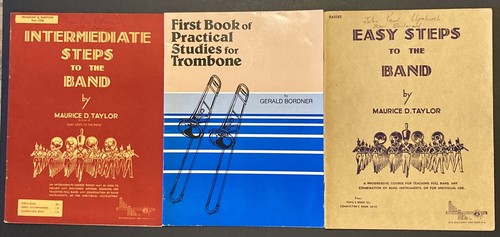 1930s - 1950s Music Folio Prescott Technic System Sheet Music Band Books Lot - Picture 5 of 12