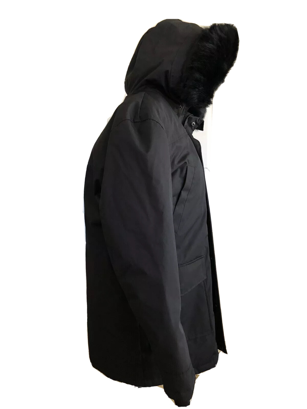 UGG MEN BUTTE PARKA BLACK 3-IN-1 WATERPROOF HOODED JACKET COAT WITH VEST Sz L image 5